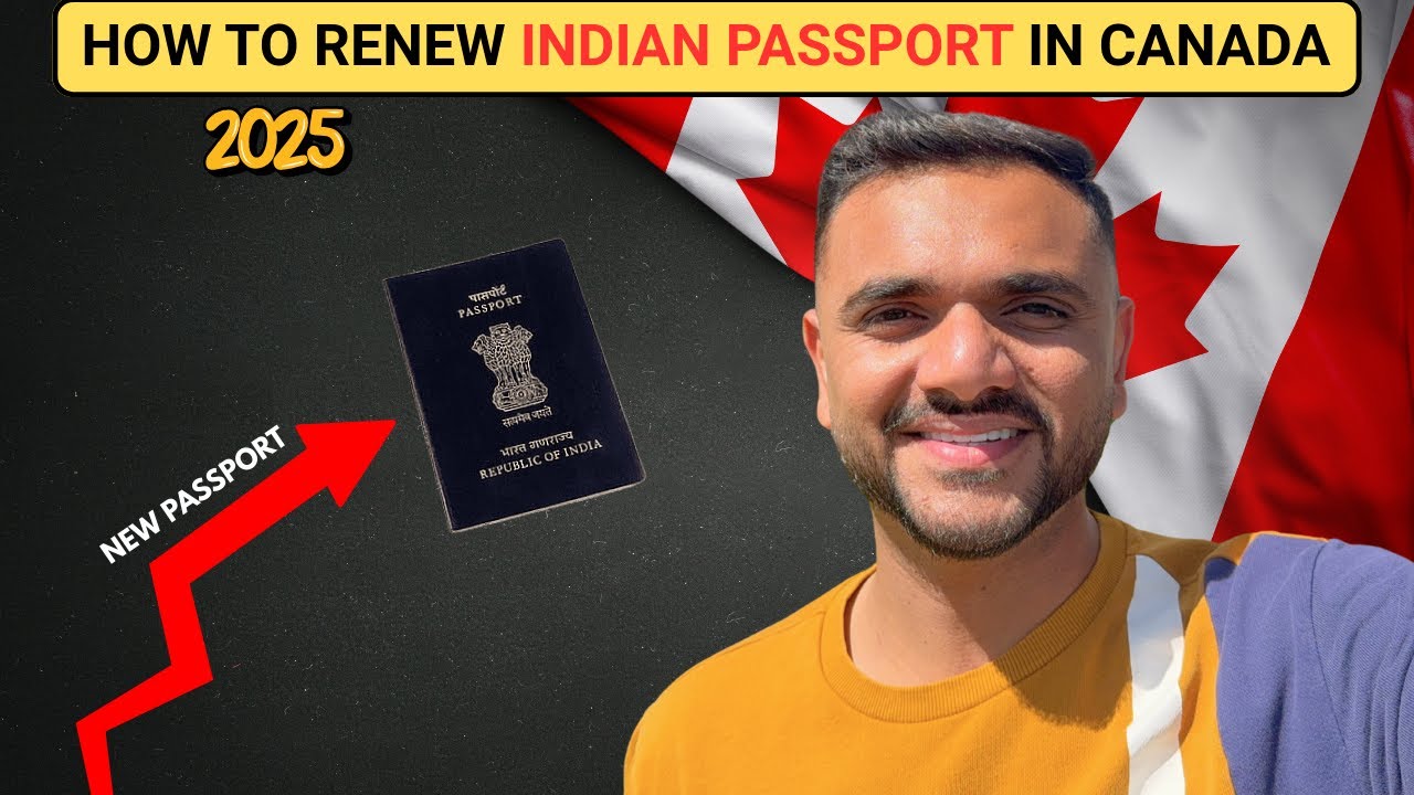HOW TO RENEW INDIAN PASSPORT IN CANADA 2025 || INDIAN PASSPORT RENEWAL IN CANADA || MR PATEL ||