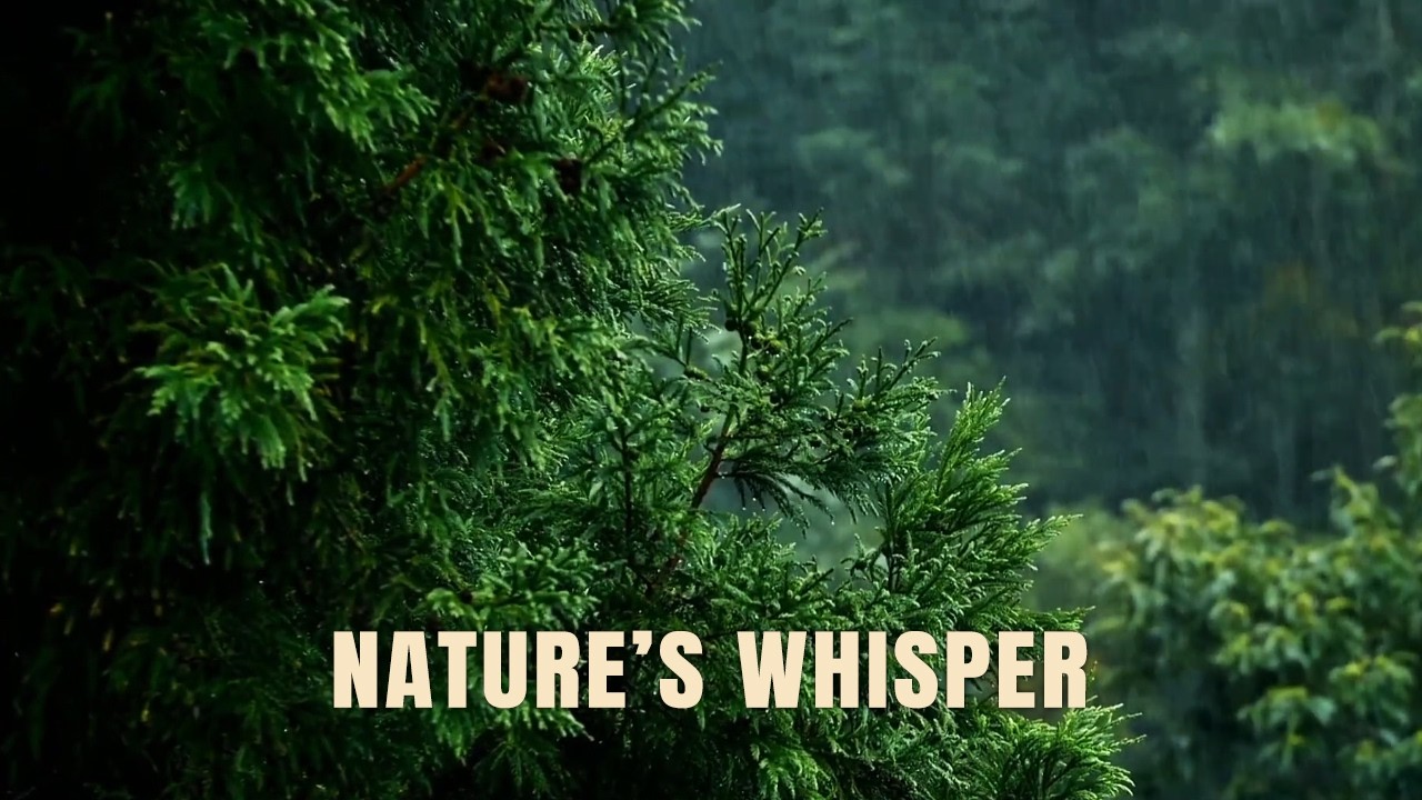 Rain Sounds & Soft Piano for Sleep (1 Hour) | Calm Nature Ambience