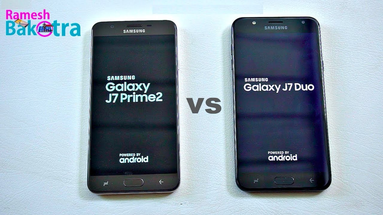 Samsung Galaxy J7 Duo vs Galaxy J7 Prime 2 Speed and Camera Comparison