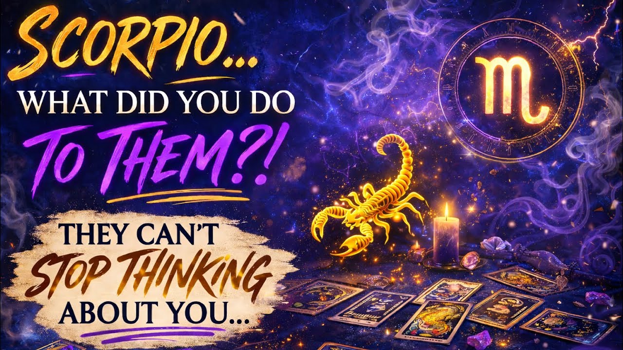 SCORPIO! WHAT DID YOU DO TO YOUR PERSON??￼