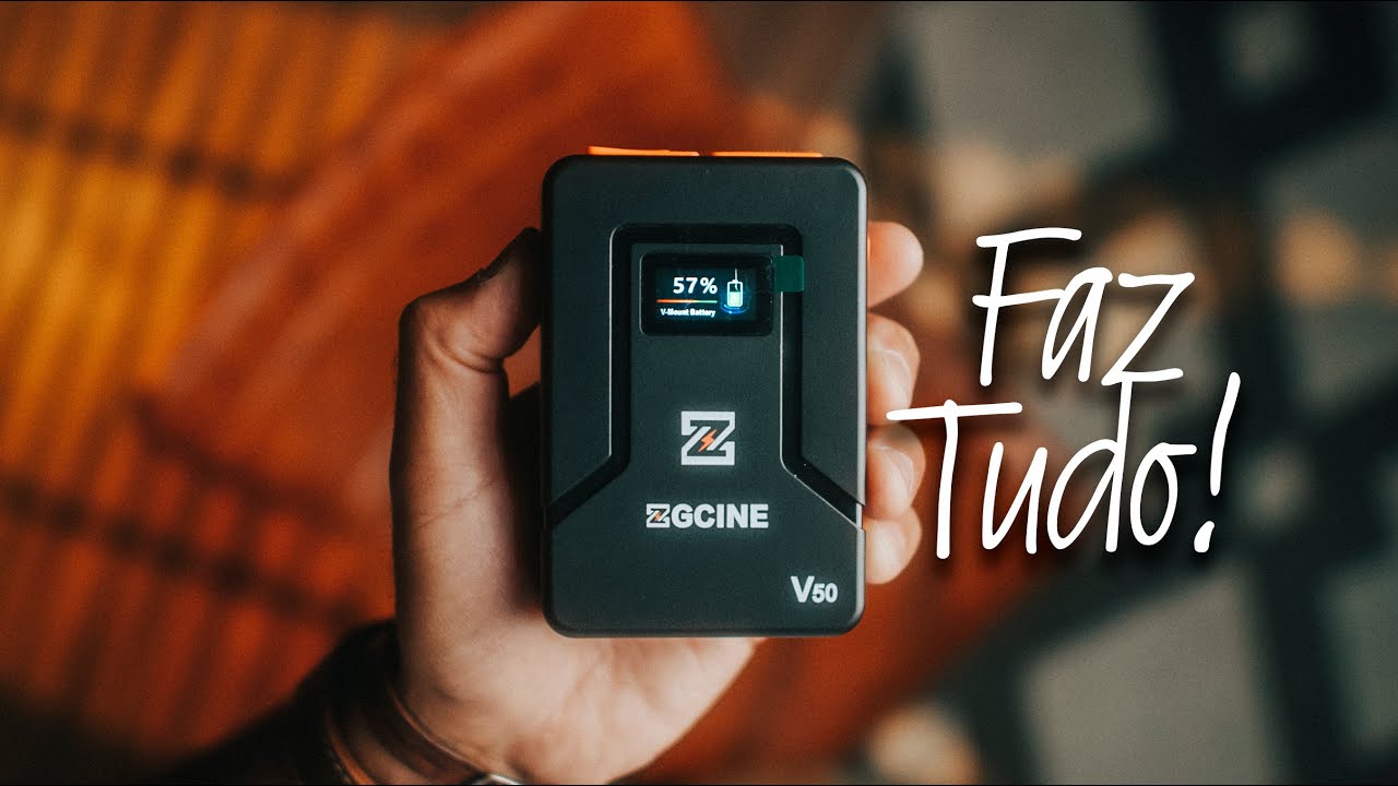 As Baterias Mais versáteis e Custo Benefício que encontrei - ZGcine ZG-V99 e V50 Review