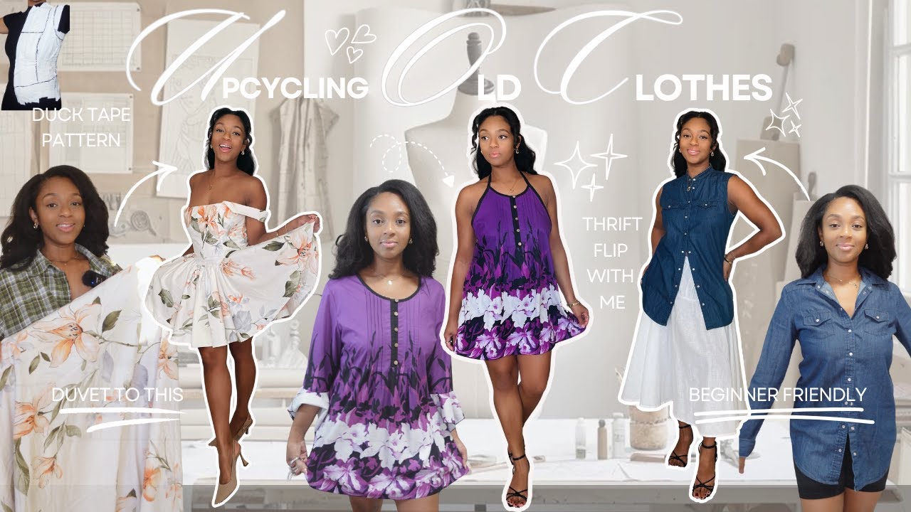 Thrift Flipping My Way to a DREAM WARDROBE (+ Duct tape pattern tutorial)