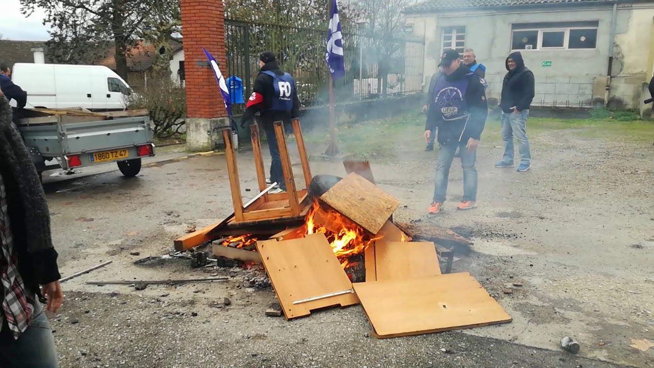 Villeneuve-sur-Lot (47) : blocage du centre de détention d'Eysses