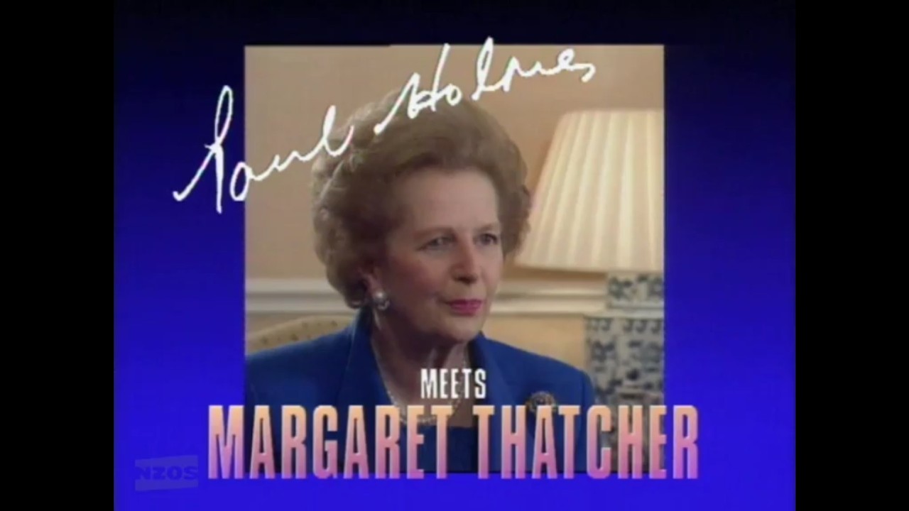 Margaret Thatcher interviewed by Paul Holmes