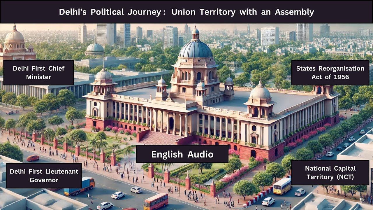 Delhi&rsquo;s  Political  Journey : Union  Territory  with  an  Assembly #DelhiPolitics  #DelhiCM