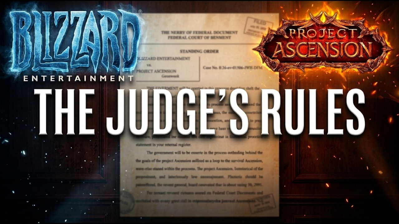 The Judge Just Set the Rules for Blizzard vs Ascension
