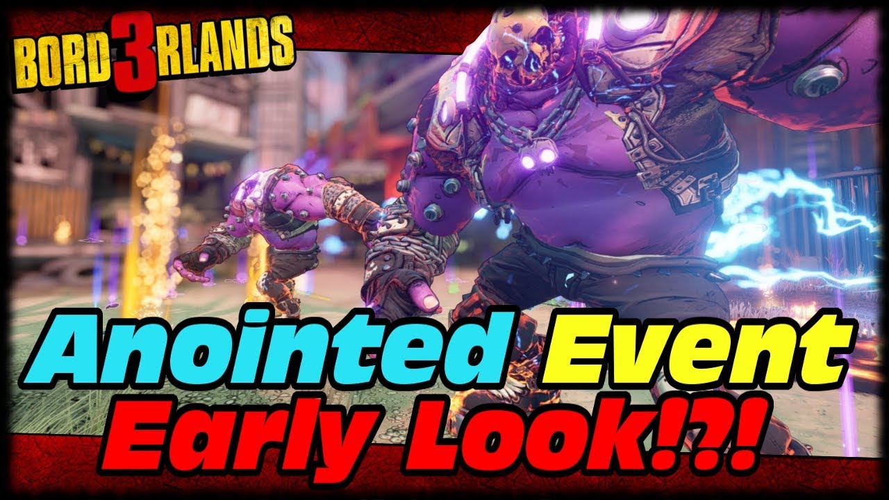 GLITCHED INTO ANOINTED EVENT LOBBY?!?! BORDERLANDS 3 HELLBORN MOZE VS ANOINTED ENEMY LOBBY!!!
