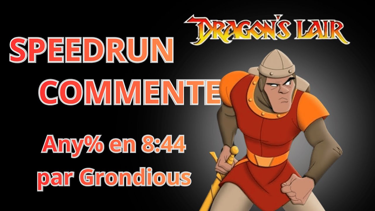 Dragon's Lair (SNES) - Speedrun Commenté FR en 8:44 par Grondious (WR)
