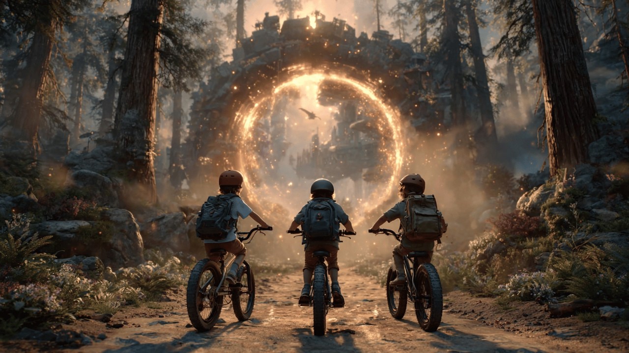 Geschwister &ouml;ffnen ein Tor in eine verborgene magische Welt! Ein cooler Familienfilm f&uuml;r den Abend