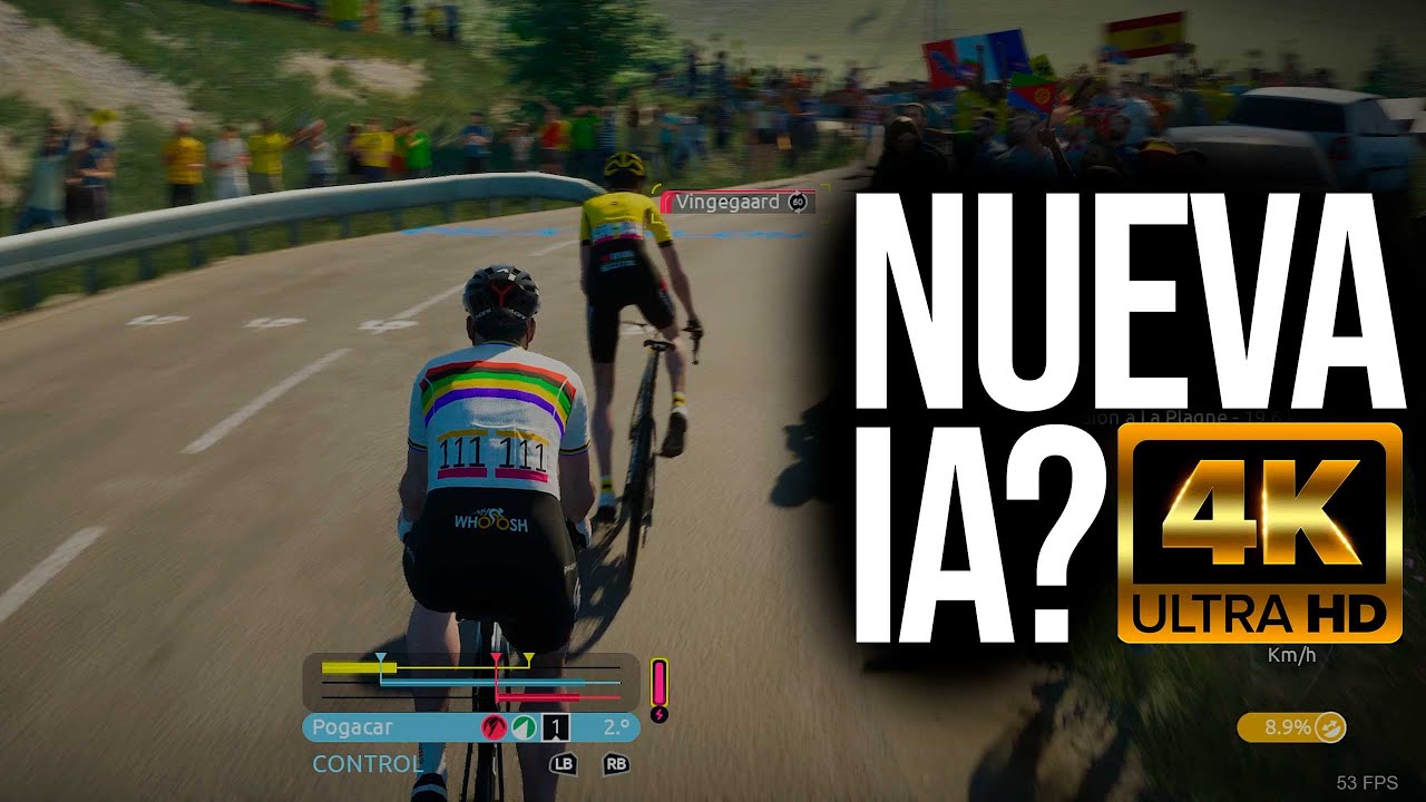 ¿NUEVA SISTEMA DE IA? 😱🚴‍♂️ | Tour de France 2025 - Max Settings [4K UHD 60FPS]