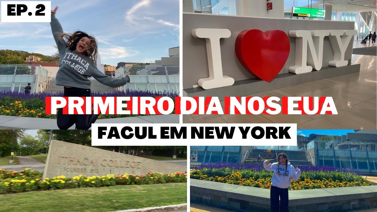 Me mudando pros EUA sozinha | Indo pra minha faculdade em NY #2