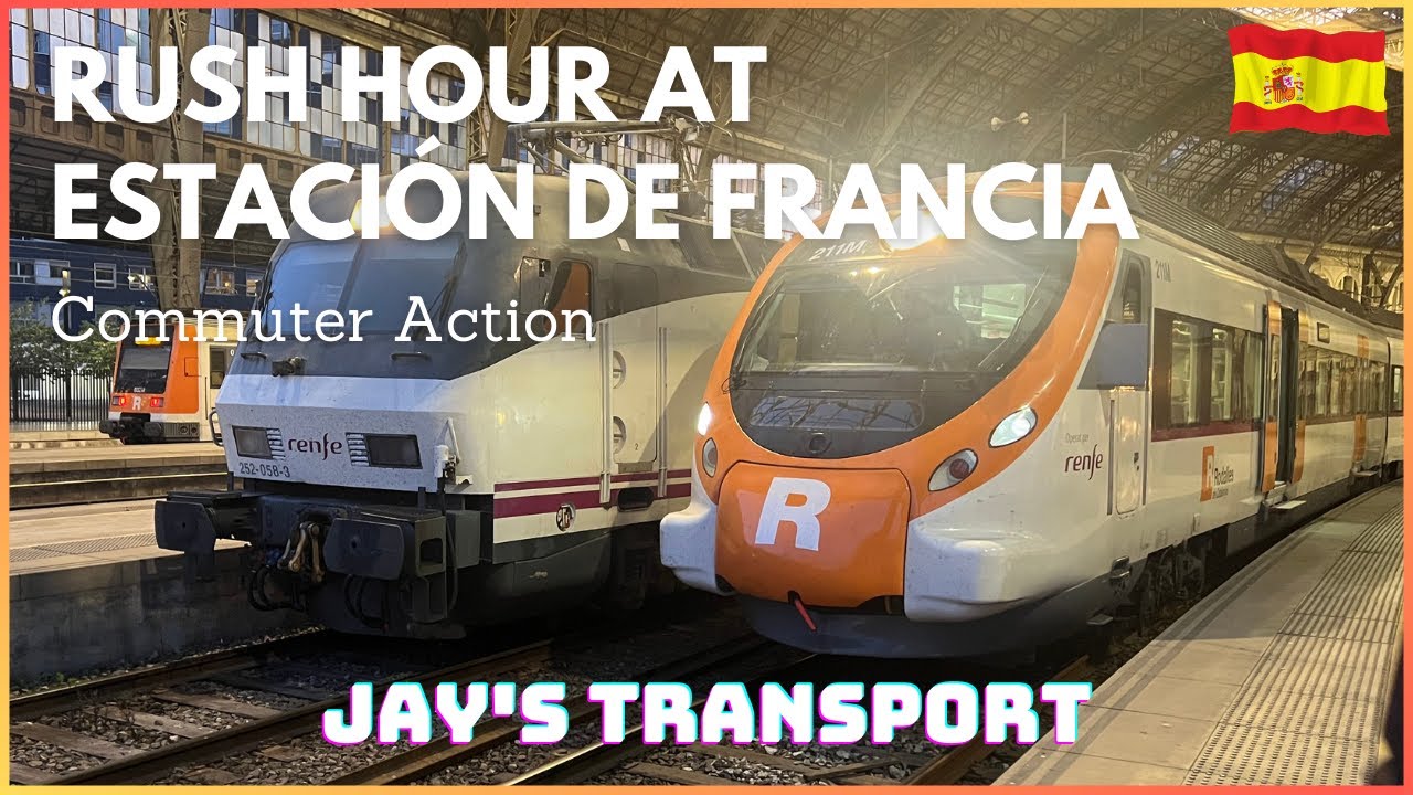 Evening Rush Hour at Estación de Francia (Renfe) 23/11/22