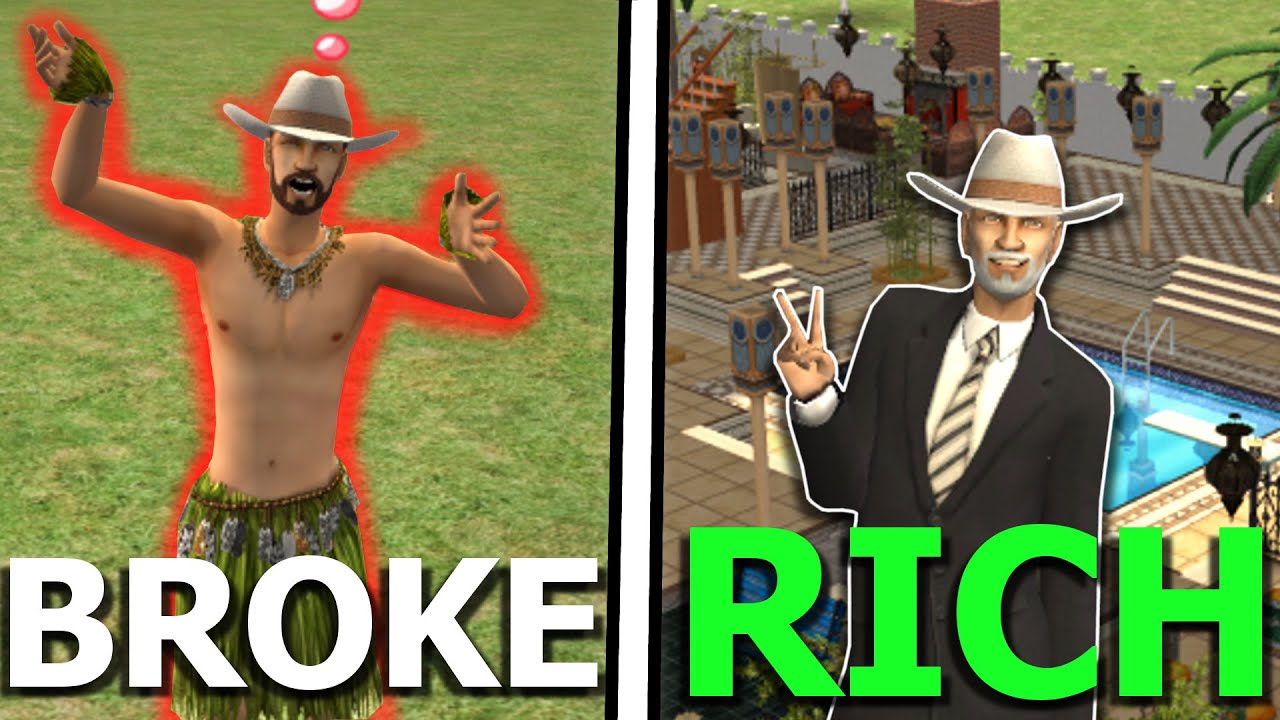 Из грязи в князи — The Sims 2, 0$. Начать испытание