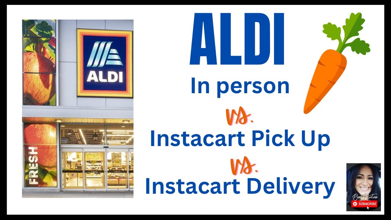 🛒Aldi In-Person vs Instacart😱A Shocking Cost Comparison You Must See #groceryshopping #snapbenefits