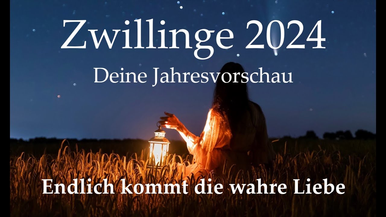 💖♊Zwillinge 2024 - endlich kommt die große Liebe💖♊