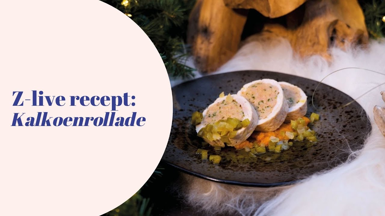 Z-net kookvideo | recept Kalkoenrollade