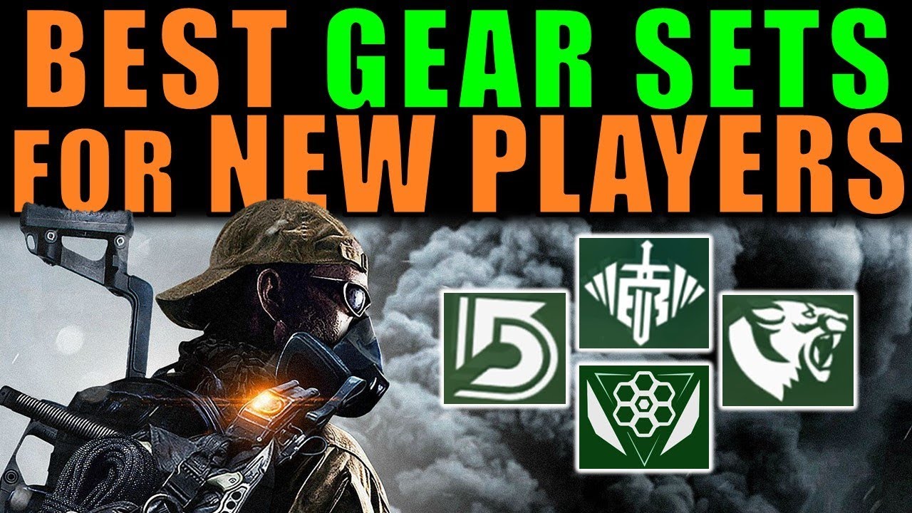 The Division: BEST GEAR SETS for NEW PLAYERS! | Patch 1.8