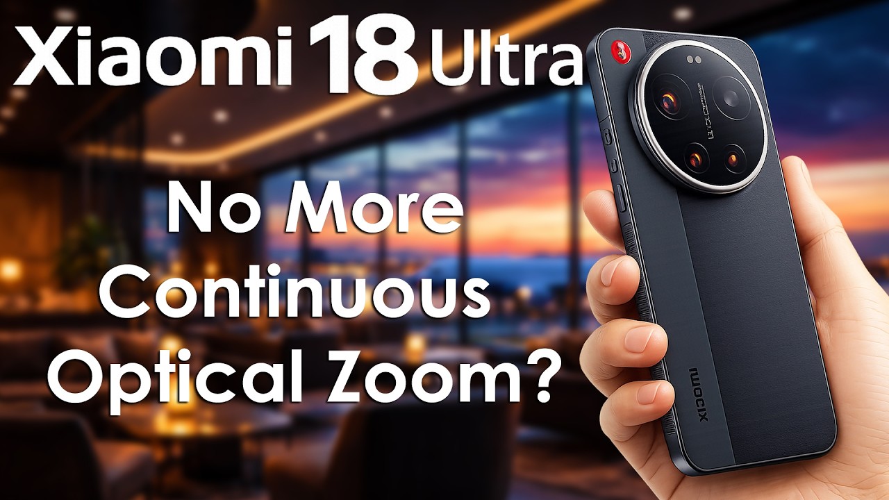 Xiaomi 18 Ultra Leak, Quad Camera Comeback! No More Continuous Optical Zoom?