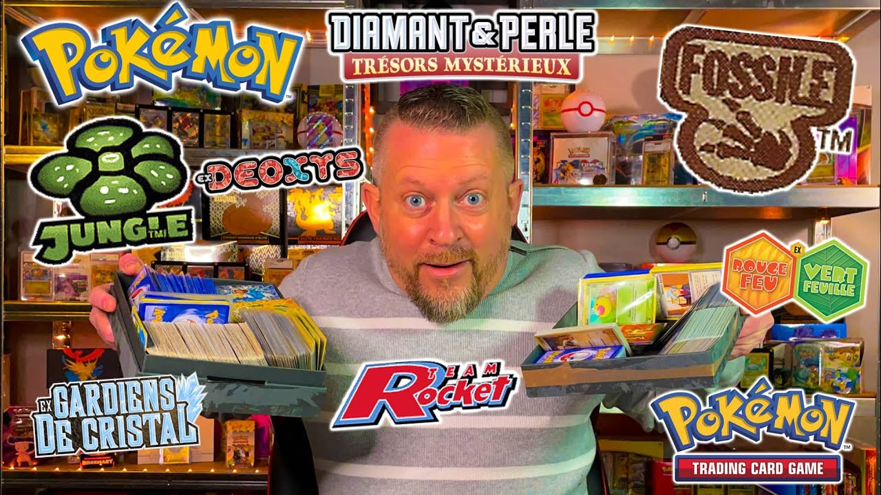 JE R&Eacute;CUP&Egrave;RE GRATUITEMENT UNE TONNE DE CARTES POK&Eacute;MON WIZARD RETROUV&Eacute;ES DANS UN GRENIER !!!