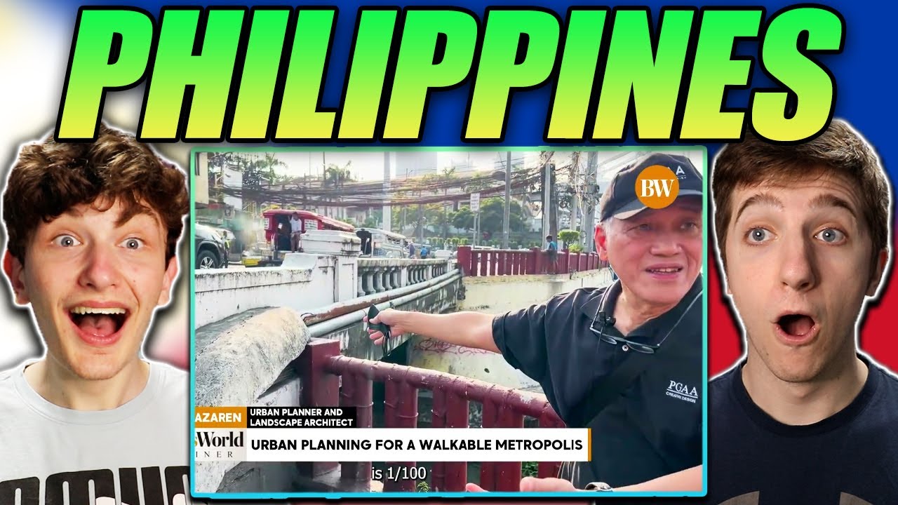 Americans React to How to make Metro Manila walkable? (Philippines Reaction)