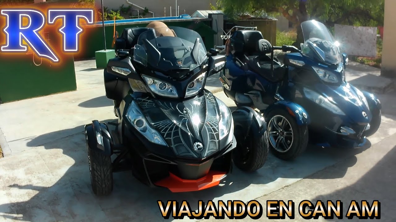 VIAJANDO EN CAN AM SPYDER RT # 294  CAMBIO DE RT CAN AM