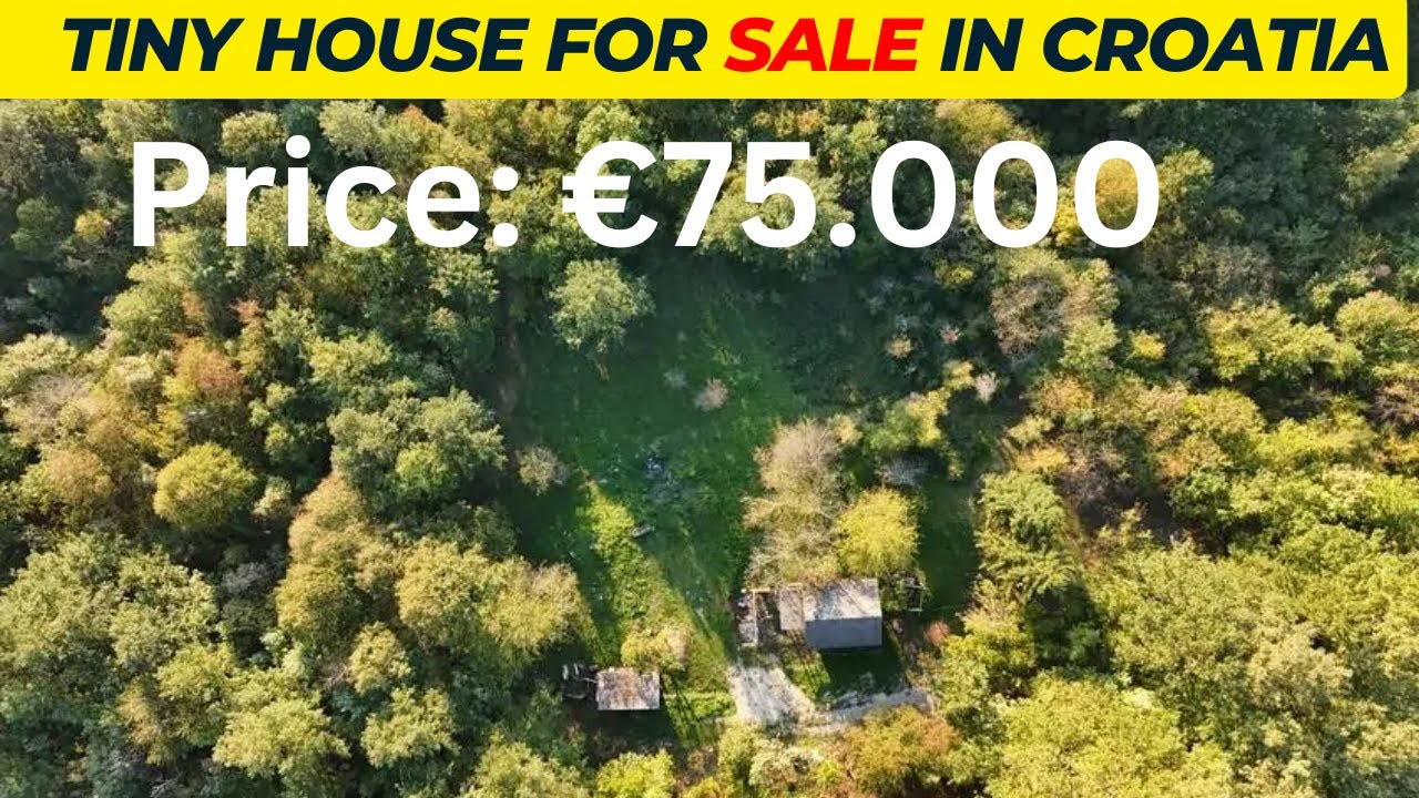 Tiny Living In Nature Croatia| Rural Property For Sale In Croatia| House For Sale In Croatia