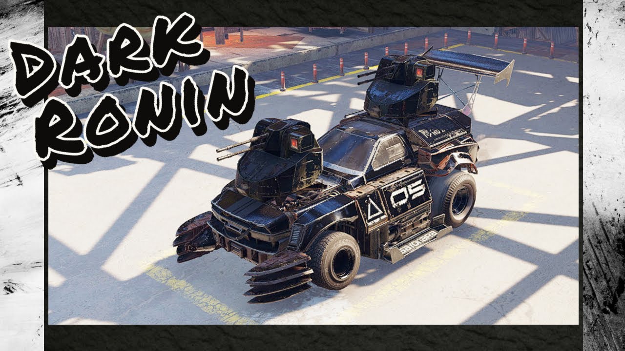 Crossout Build | PC Gameplay | Dark Ronin