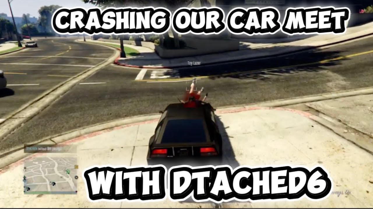 Helping @dtached6 to crash his car meet 
