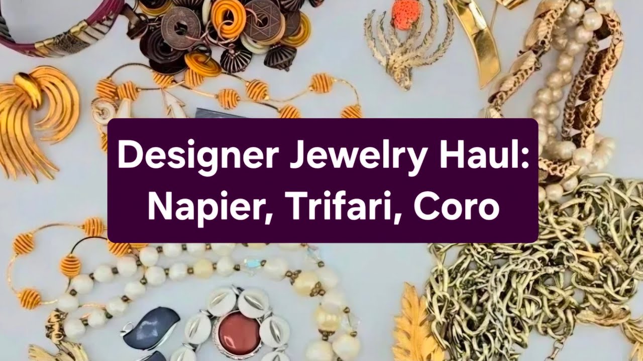 Designer Jewelry Haul: Joan Rivers, Coro & More