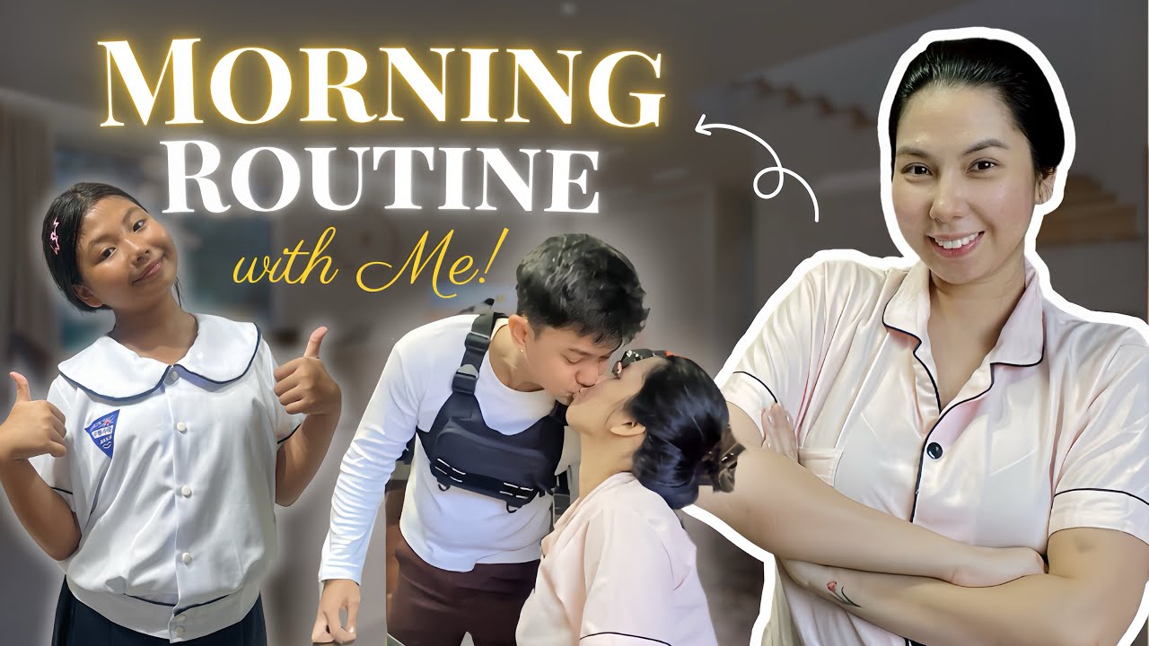 BOSS D NAGULAT SA VLOG KO! SAMAHAN NIYO AKO SA MORNING ROUTINE KO | Jenny Oco