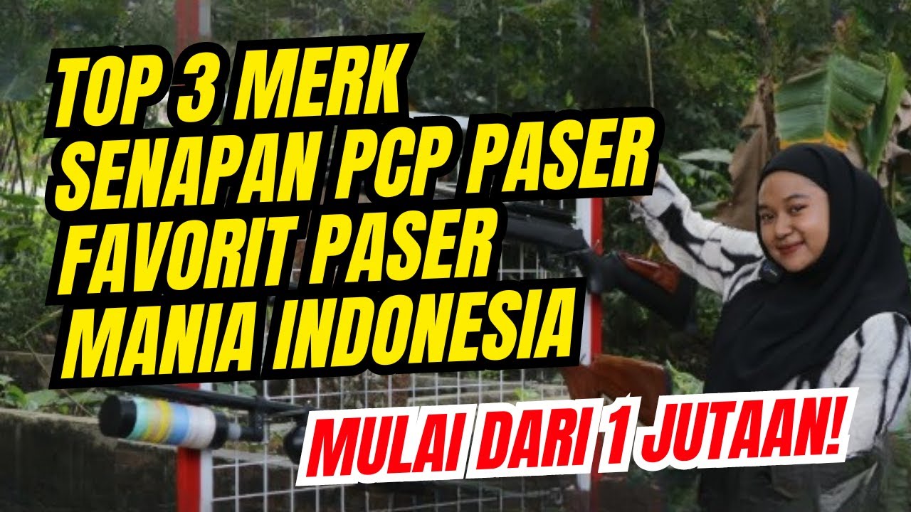3 Rekomendasi Senapan PCP Paser Terbaik untuk Paser Mania Indonesia - Harga Mulai 1 Jutaan