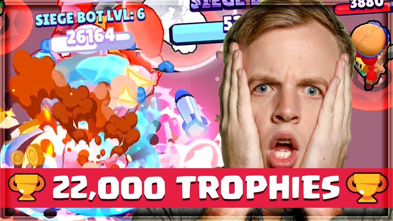 PLAYING SIEGE with the #1 PLAYER IN THE WORLD | Brawl Stars