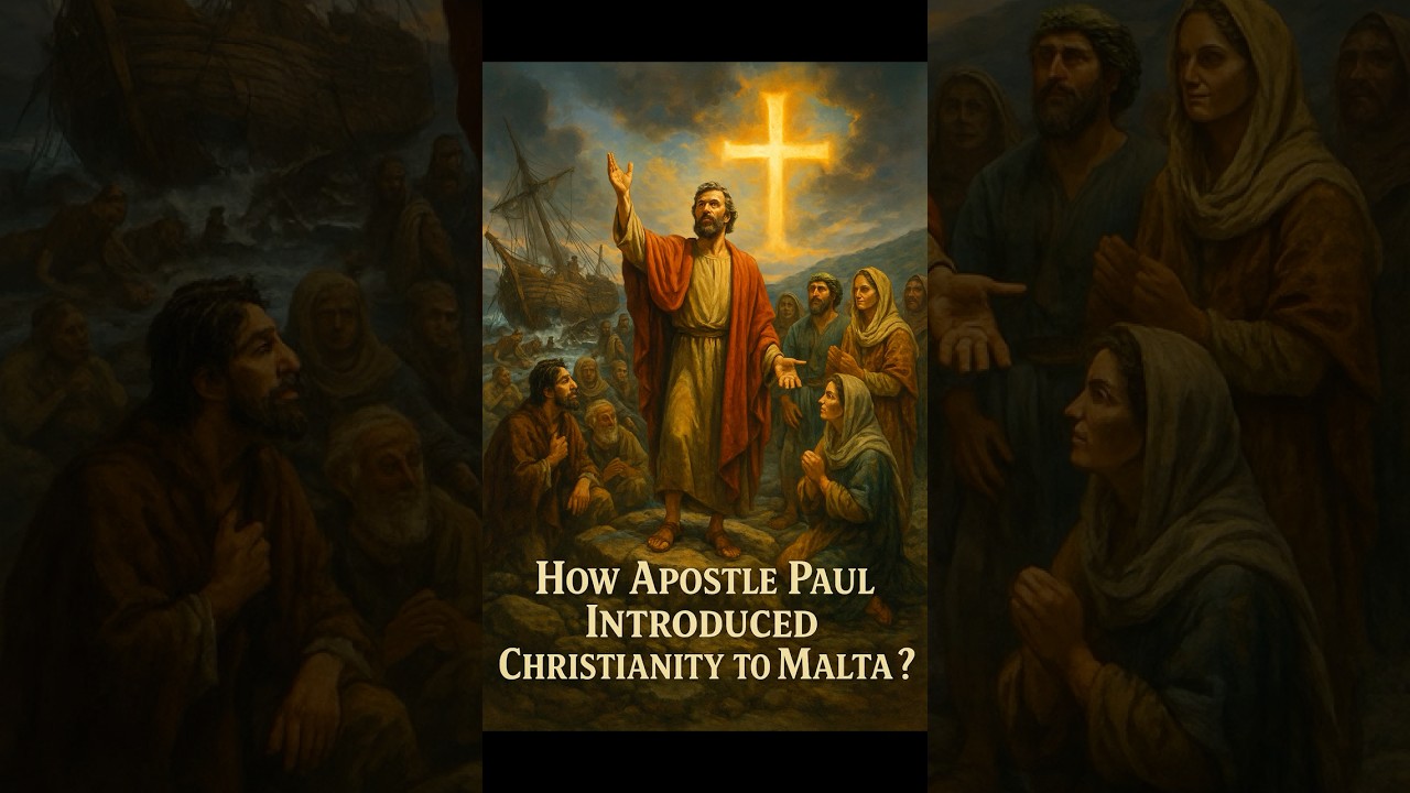 Apostle Paul in Malta (1st Century) | How Christianity First Reached the Malta. #malta