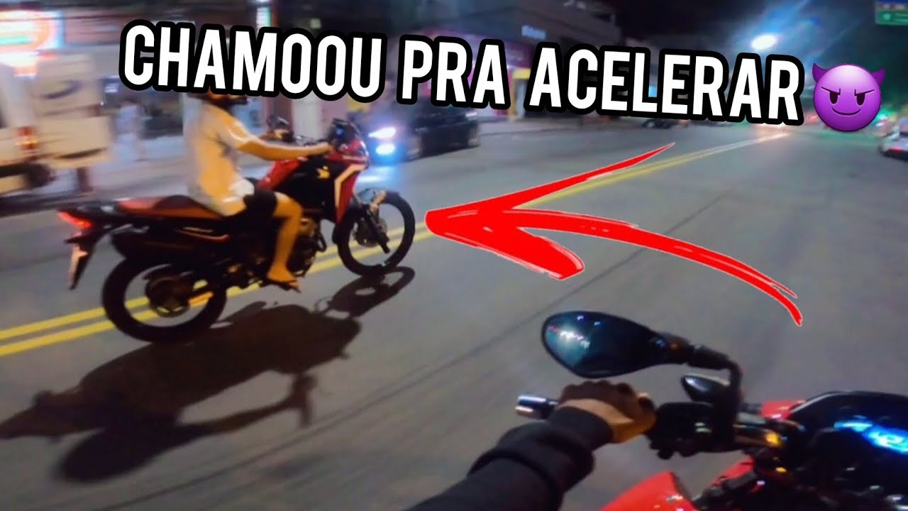 Sahara chamou pra acelerar no meio do centro😈