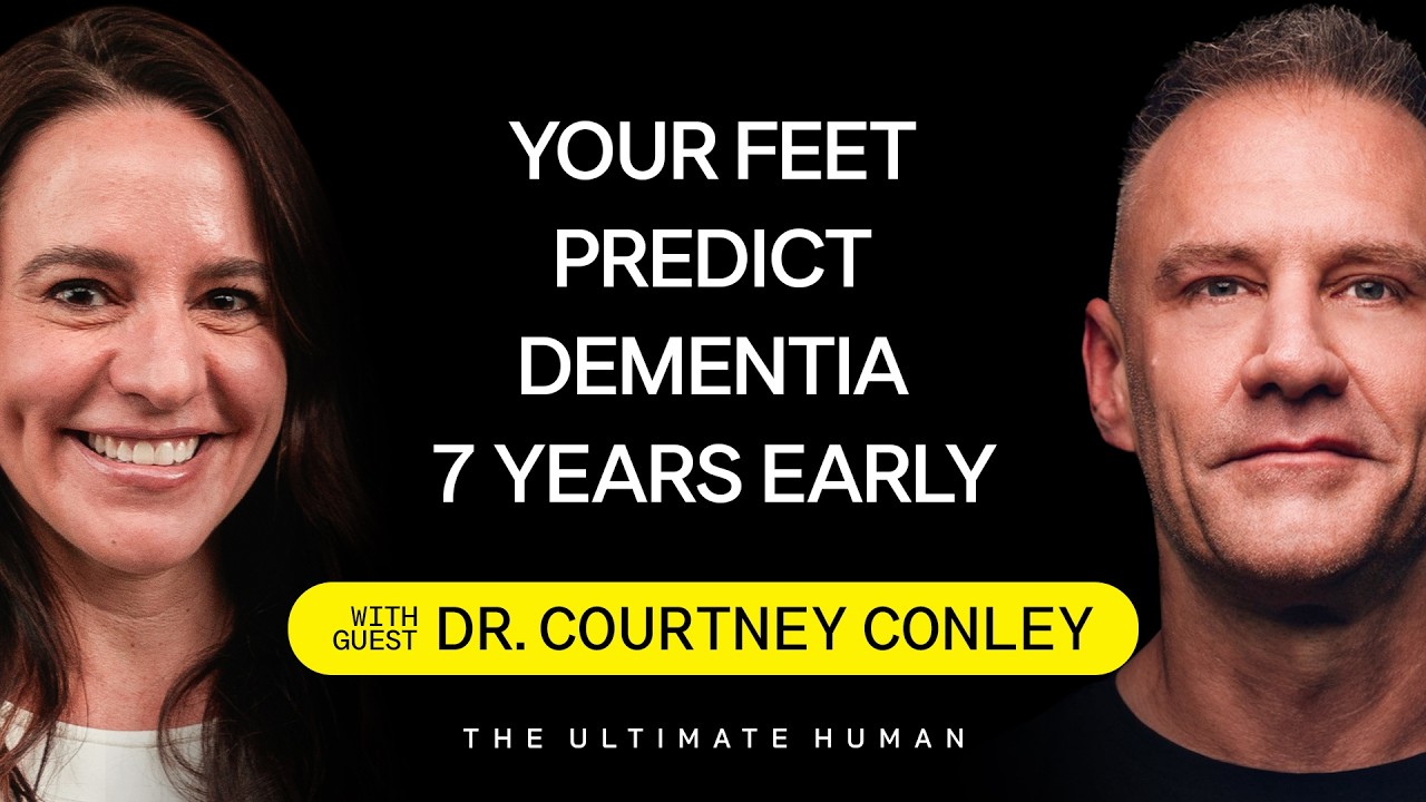 Dr. Courtney Conley: Dementia, 4,000 Steps, Big Toe & The 6th Vital Sign | TUH #274