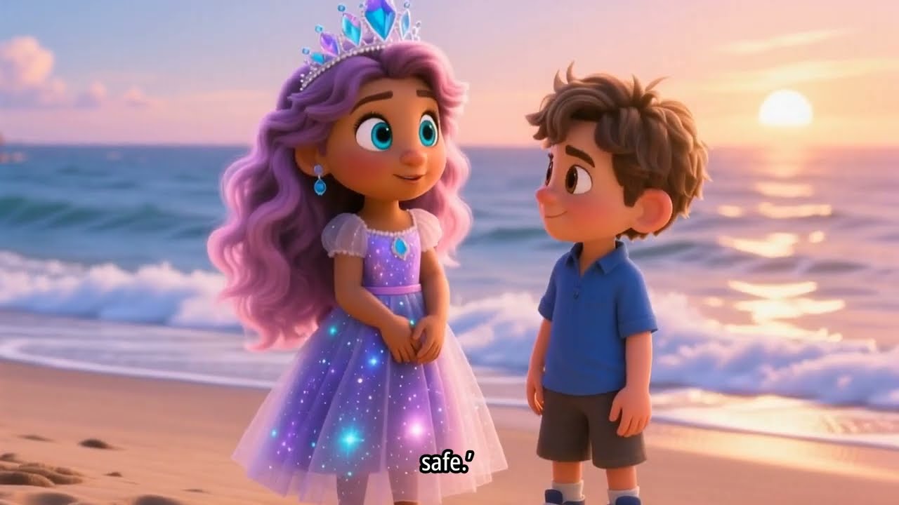 Luke and The Beautiful Princess Bella Underwater Magic. Children's Bedtime Stories.
