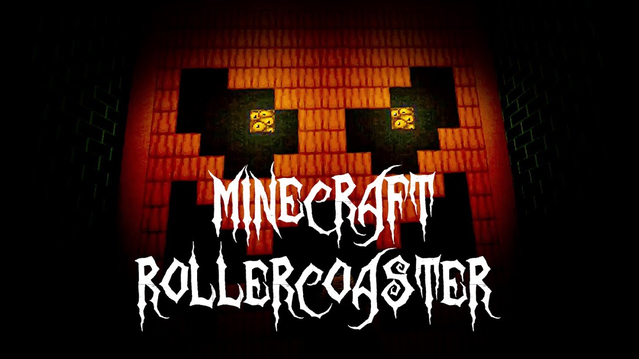 Minecraft Halloween Rollercoaster