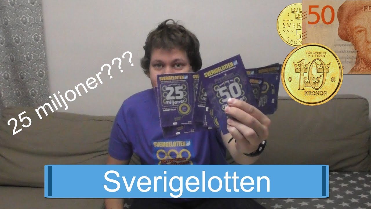 Skrapar 14 stycken Sverigelotter - Vinner jag??? 🤑