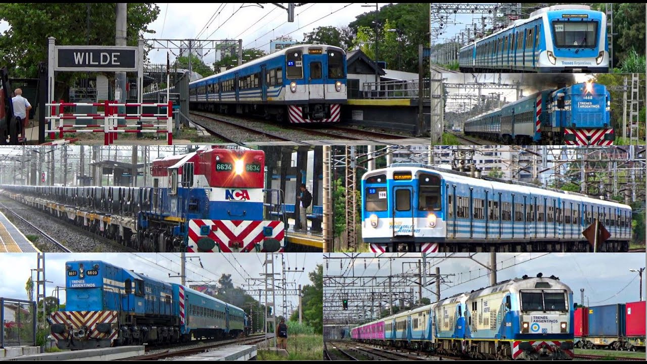 Trenes de Trenes Argentinos Línea Roca Febrero 2023