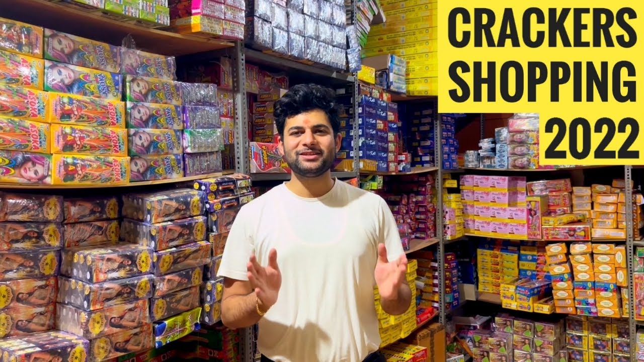 DIWALI CRACKERS SHOPPING 2022 | CHEAPEST CRACKERS MARKET | WHOLESALE CRACKERS SHOP | PATAKHE VIDEO