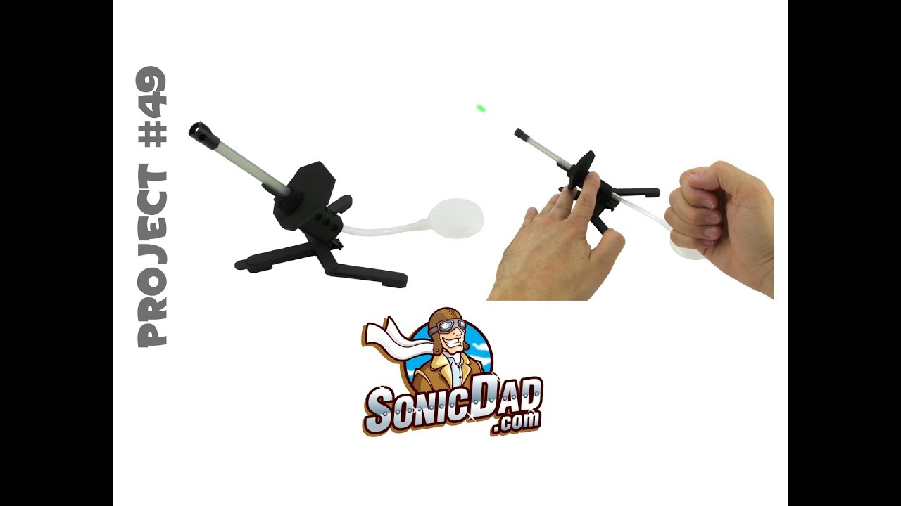 Make a Mini Airsoft Cannon: SonicDad Project #49