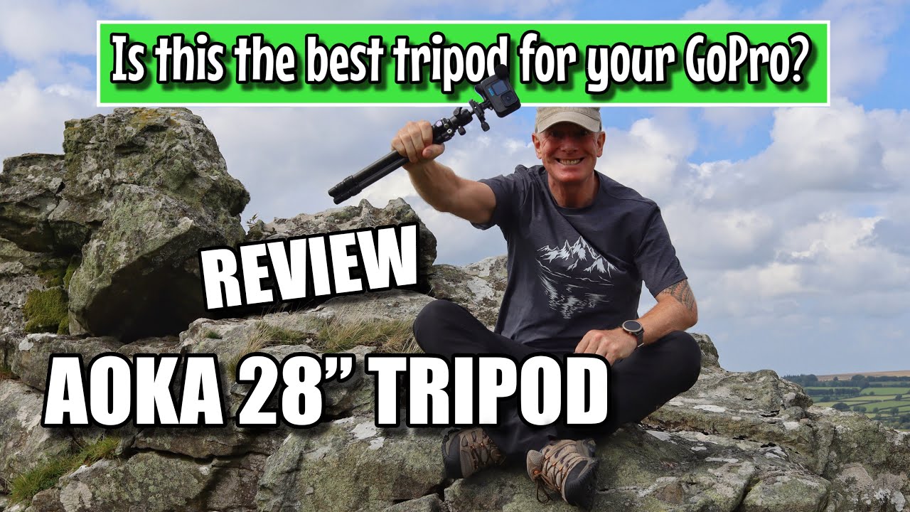 AOKA 28in/1.1lb Lightweight Compact Carbon Fiber Tripod - #tripod #aoka #review