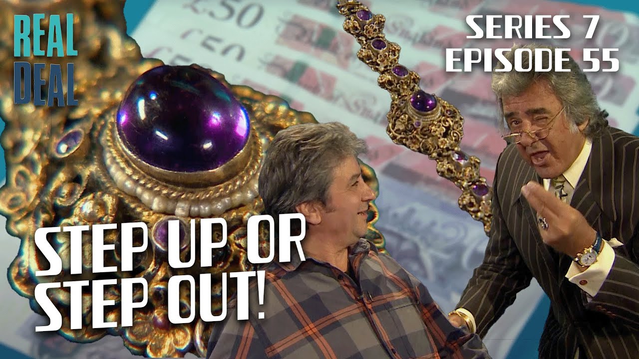 Amethyst bracelet seller doesn’t know it's NOT made of real gold! | Dickinson's Real Deal | S7 Ep55