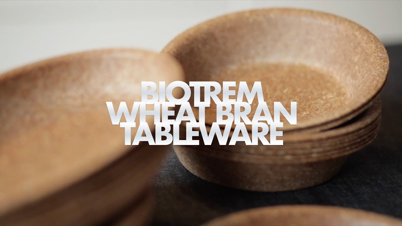 BIOTREM Wheat Bran Tableware