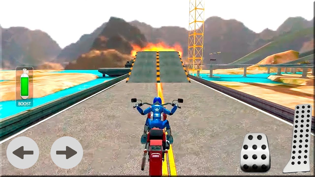 Extreme Bike Stunts 3D - Motor Games Gameplay Android