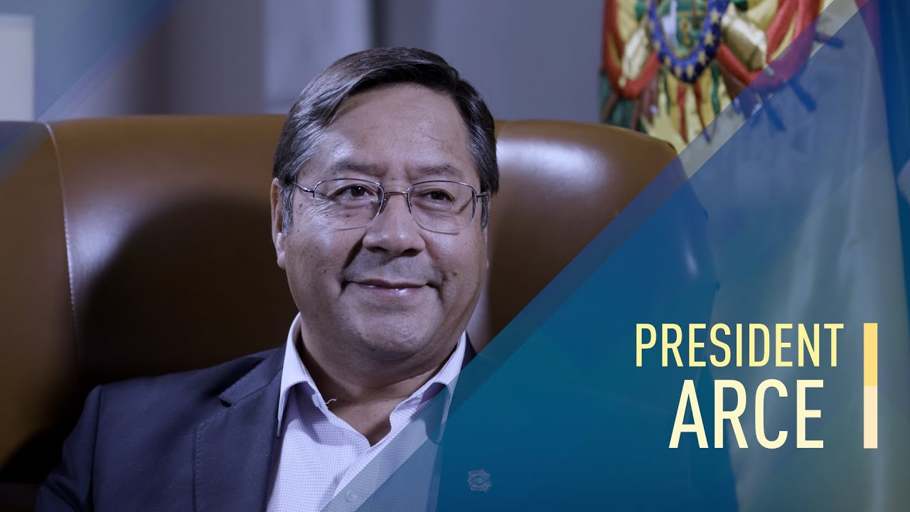 Close and personal with Bolivia's president