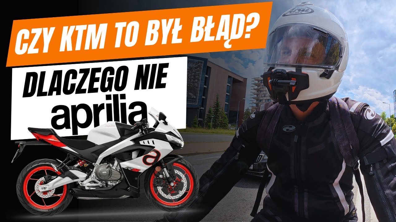 Co wybrać &ndash; KTM RC 390 czy Aprilia RS 457? | Docieranie i pierwsze wrażenia z jazdy