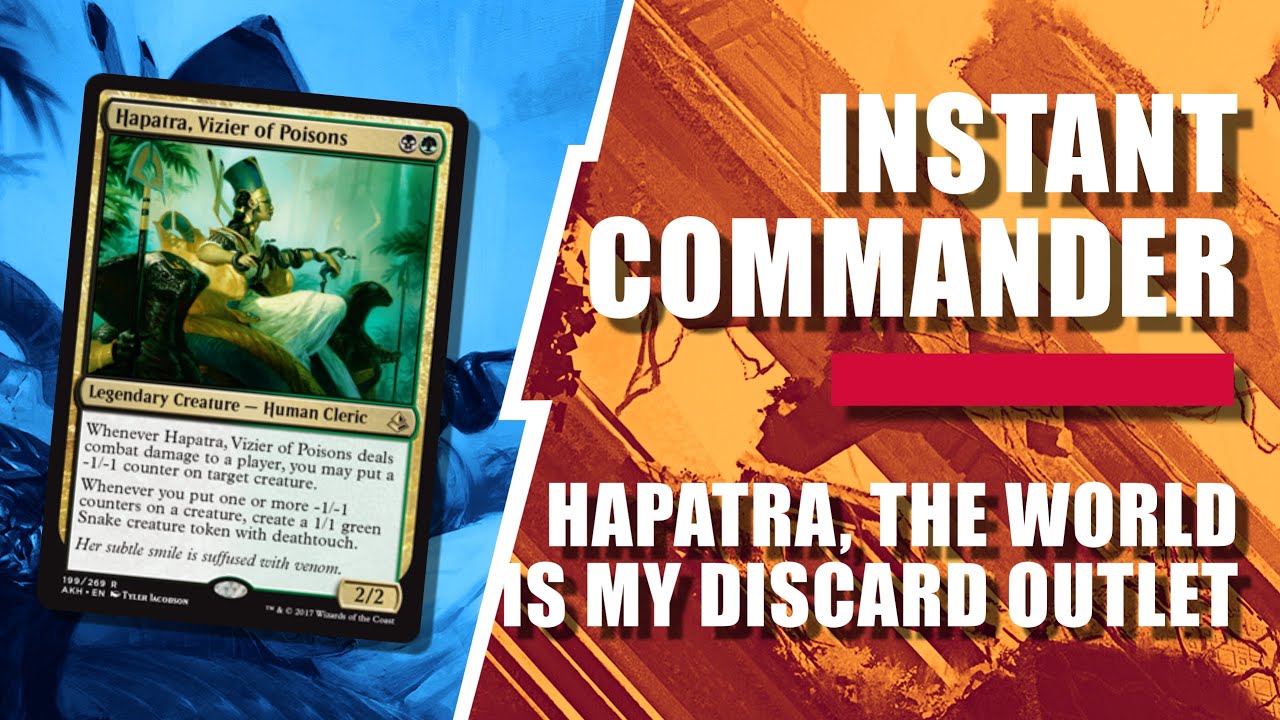 Hapatra, Vizier of Poisons cEDH Deck Tech - Instant Commander series