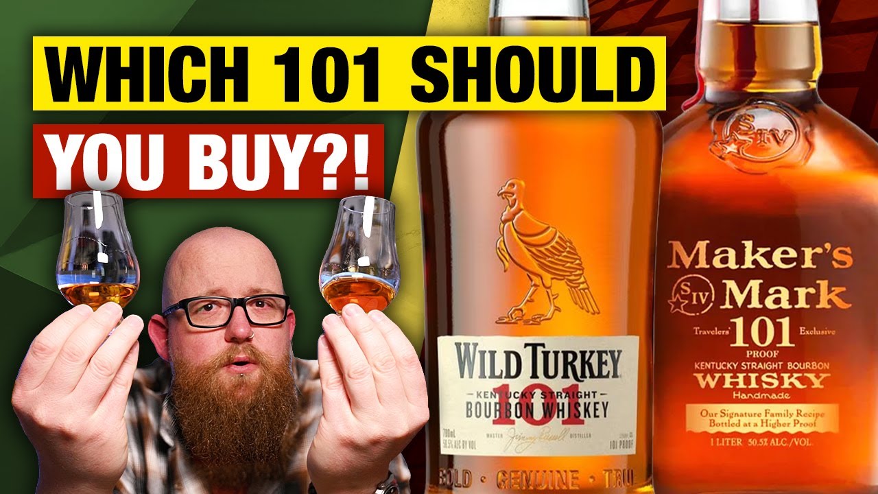 Wild Turkey 101 vs Maker's Mark 101: Bourbon Head-to-Head Taste Test