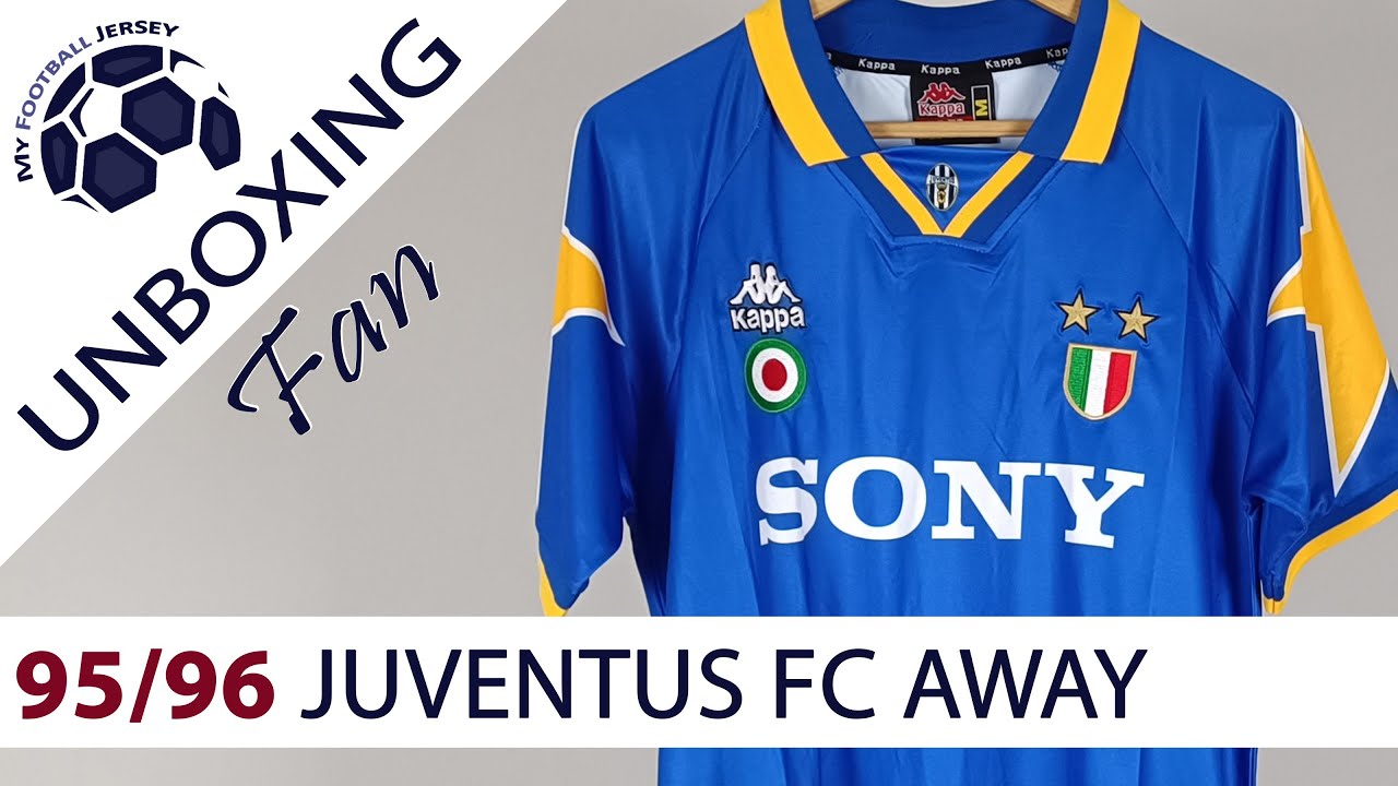 Juventus Away Retro Jersey 95/96 (JJSport) Fan Version Unboxing Review